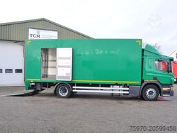 Scania P250 4x2 2015 CLOSED BOX + TAIL LIFT