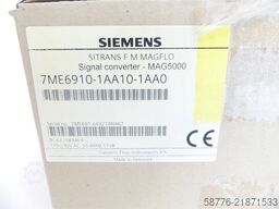 Siemens 7ME6910-1AA10-1AA0 SITRANS F M MAG 5000 SN 649219N467 -!-