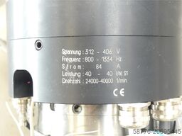 GMN HCS 170 - 40000 / 10 Hochgeschwindigkeitsspindel SN:360758 - ! -