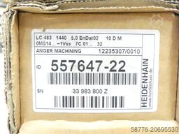 Heidenhain LC 483 ML 1440 : 557 647-22 SN: 33983800Z - ! -