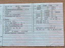 SCANIA Scania R 490 Topline Retarder Standklima