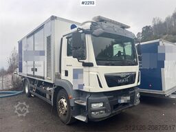 MAN TGM 18.250 Box Truck / Jetting Truck – 110,000 km