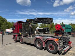 Scania G490 8x2*6, Hooklift + Crane PK34002, 2015