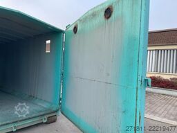  CONTAINER NUOVO SCARRABILE CON TETTO FISSO