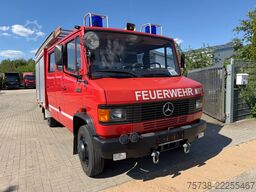 MERCEDES-BENZ 814 D LF 8/6 DoKa ex Feuerwehr/Wasserpumpe/Tank