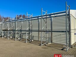 19,6 lfm Palettenregale für Außenbereich H: 4,5m , 3000 kg Fachlast , FVZ