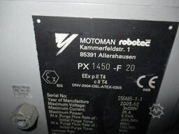 Yaskawa Motoman kawa Motoman PX1450-F20