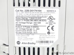 Allen-Bradley 22B-D017N104  / PowerFlex40 generalüberholt mit 24 Monaten Gewährleistung! -