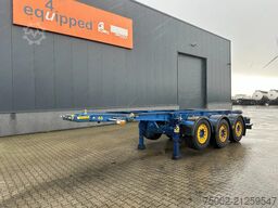 Burg 20FT/3-axles / empty weight: 3.290kg / SAF DISC...
