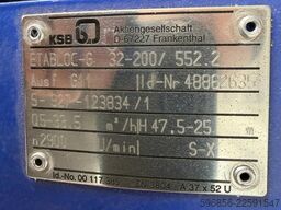 KSB ETABLOC-G 32-200/552.2 Pompa odśrodk KSB ETABLOC-G 32-200/552.2 Pompa odśrodk