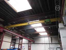Stahl Hallenkran Brückenkran Kran 6,3t NL 6300Kg Kran 10800mm Seilzug Hub 6m