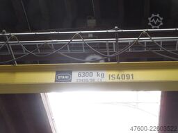 Stahl Hallenkran Brückenkran Kran 6,3t NL 6300Kg Kran 10800mm Seilzug Hub 6m