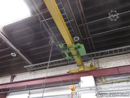 Stahl Hallenkran Brückenkran Kran 6,3t NL 6300Kg Kran 10800mm Seilzug Hub 6m