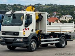 DAF LF 55.220 * Pritsche 4,20 m + KRAN / FUNK