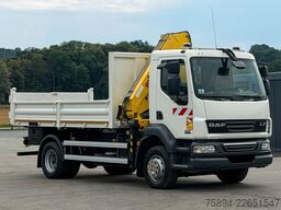 DAF LF 55.220 * Pritsche 4,20 m + KRAN / FUNK