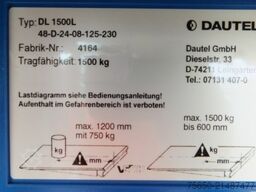Möslein TPS 11 DL 7,30  neuer Planenanhänger, Ladebordwand + Durchladbar