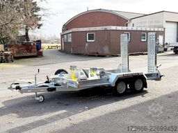Brian James Trailers DIGGER PLANT 543-3217-35-2-12 | TRACSTRAP | EINZELRAMPEN 320X170CM 3500KG BAUMASCHINENANHÄNGER