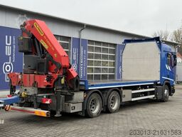 SCANIA R500 6x4 Pritsche mit Kran Palfinger PK53002 SH