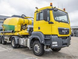 MAN TGS 18.360 BLS 4X4 + SEMI MIXER 10M3