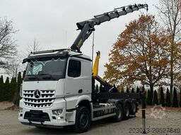 MERCEDES-BENZ Arocs 3253 8x4 Abrollkipper Kran Palfinger 37002