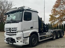 MERCEDES-BENZ Arocs 3253 8x4 Abrollkipper Kran Palfinger 37002
