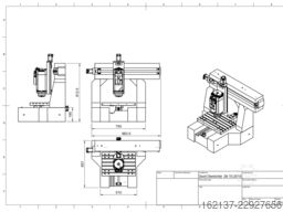 AMT____ Maschinengestell / Maschinenbett ECO 532