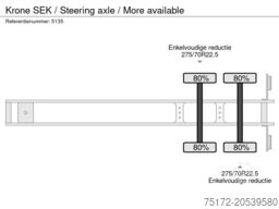 Krone SEK / Steering axle / More available