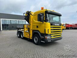 Scania R164-580 V8 6x4 Tractor unit Palfinger PK 56002...