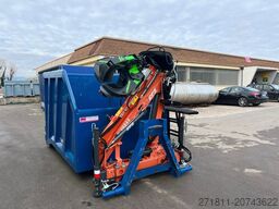 CONTAINER NUOVO SCARRABILE A CIELO APERTO CON GRU