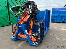 CONTAINER NUOVO SCARRABILE A CIELO APERTO CON GRU