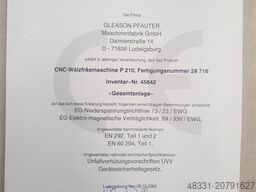 GLEASON PFAUTER P210