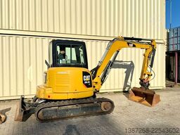 CATERPILLAR 305.5E2 /  Deutsche Maschine / 2 x Löffel