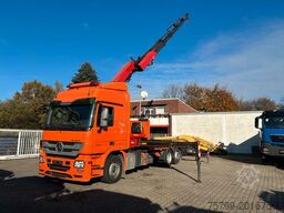 MERCEDES-BENZ 2541 Actros Plattform + FASSI Kran 6X2
