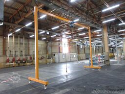 Abus LPK Portalkran Hallenkran Bockkran 5x7m 500Kg 0,5t Abus Kettenzug rollbar