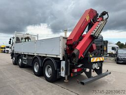 RENAULT KERAX 460 * PRITSCHE * HMF KRAN 10,2N M *8 X 4*