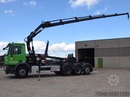 Mercedes-Benz Actros 3236 Hooklift + Hiabcrane