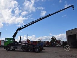 Mercedes-Benz Actros 3236 Hooklift + Hiabcrane