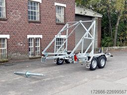 Stedele KTT 27 330X163CM 2700KG KABELTROMMELANHÄNGER