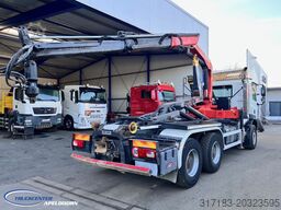 DAF CF 85.410 6x4 Bladgeveerd, Palfinger PK16001, P...