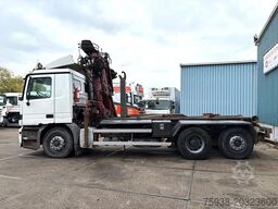 Mercedes-Benz Actros 2540 L 6x2 MP1 WITH V-CRANE & HOOK-ARM S...