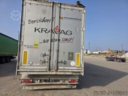 KRAKER 92 cbm Schubboden, Lift,WABCO ABS,sauberer Boden