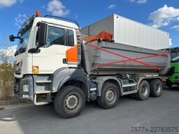 MAN TGS 41.480/8x4/Abroller HIAB KNICKARM