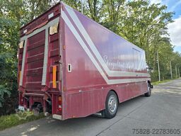 SCANIA 93M  250  /  BLATT feder/  ALU Koffer