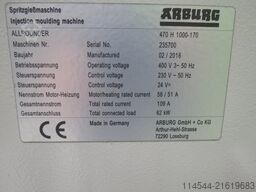 ARBURG A 470 H (S&P 3796)