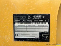 CATERPILLAR 908 Radlader 2xSchaufel Gabel