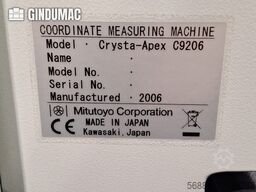 Mitutoyo Crysta-Apex C9206