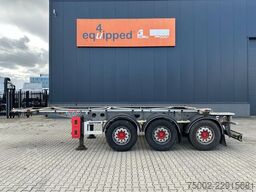 Van Hool 3-ASSIGE OPLEGGER 20FT ADR chassis / empty weig...