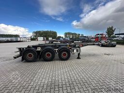 Van Hool 3-ASSIGE OPLEGGER 20FT ADR chassis / empty weig...