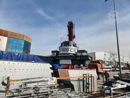 Polygonmach 2400x6000mm 4 decks inclined vibrating screen