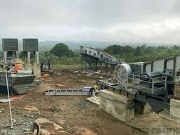 Polygonmach 2400x6000mm 4 decks inclined vibrating screen